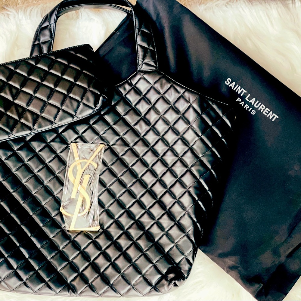 Authentic Never Worn New YSL Icare Maxi Shopping Bag for Sale!